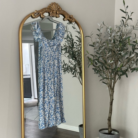 REFORMATION | Aquamarine Dress in Color: Daniella - Picture 2 of 3